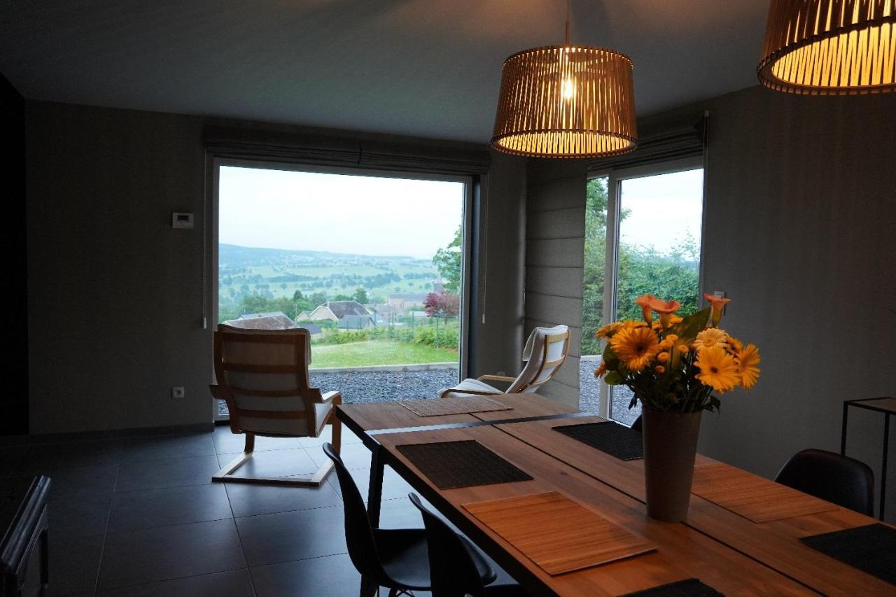 Lierneux "Petite Perle En Haute Ardenne" Avec Vue Sur La Vallee, Cabine Infra-Rouge Et Bain Balneo מראה חיצוני תמונה